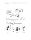 Rapid Fire Weapon with Bidirectional Interchangable Barrel diagram and image