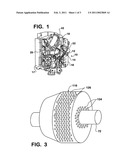 Turbocharger with Integrated Centrifugal Breather diagram and image