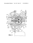 Turbocharger with Integrated Centrifugal Breather diagram and image