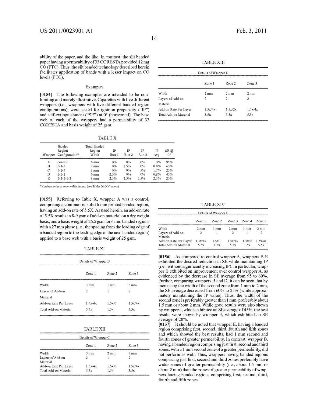 BANDED PAPER, SMOKING ARTICLE AND METHOD - diagram, schematic, and image 31