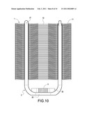 HEAT SINK HAVING HEAT-DISSIPATING FINS OF LARGE AREA AND METHOD FOR MANUFACTURING THE SAME diagram and image