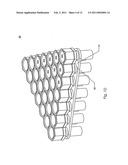 CERAMIC FERRULES AND CERAMIC FERRULE ARRAY INCLUDING SAME FOR TUBE PITCH VARIABILITY TOLERANT PROCESS HEAT BOILER SYSTEM diagram and image