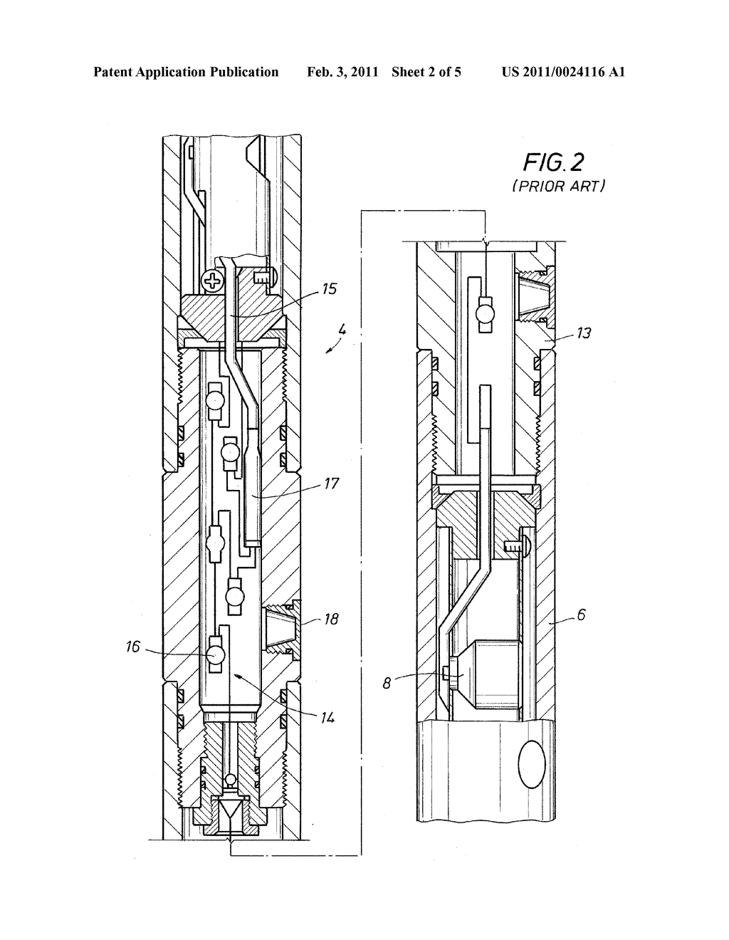 Electric and Ballistic Connection Through A Field Joint - diagram, schematic, and image 03