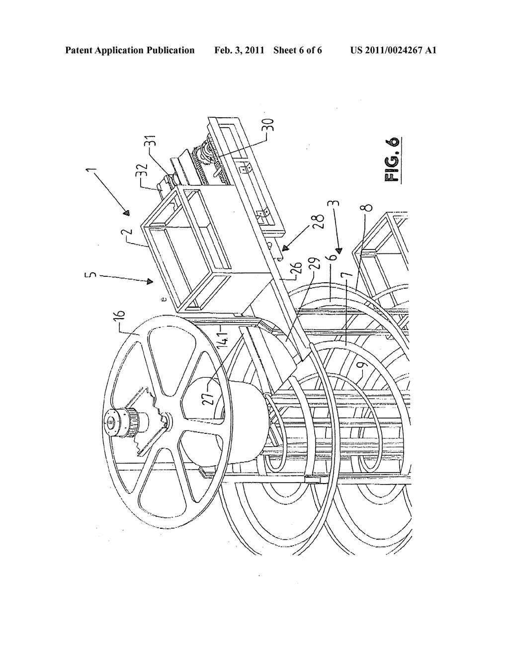 Spiral conveyor - diagram, schematic, and image 07