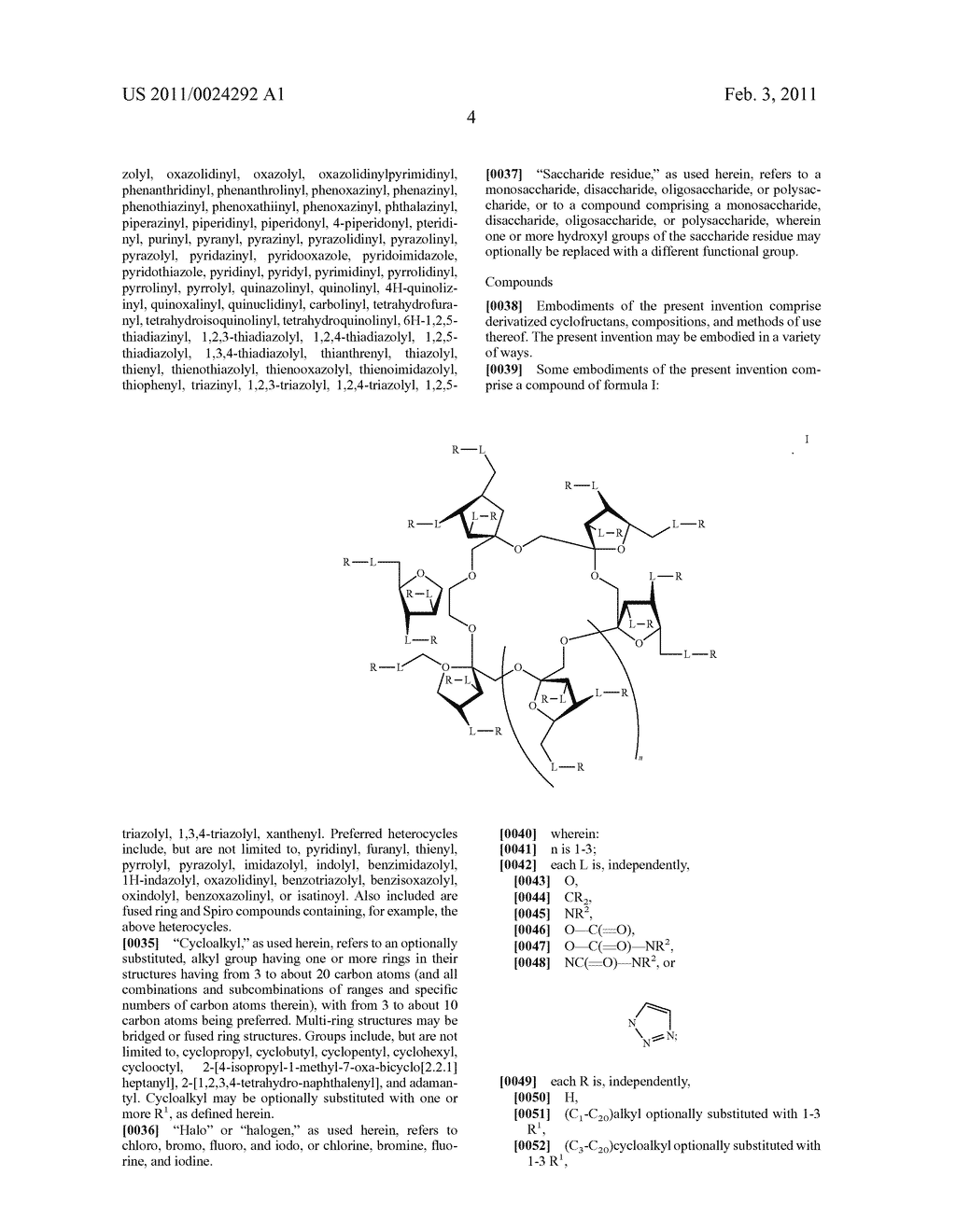 COMPOSITIONS AND METHODS FOR CYCLOFRUCTANS AS SEPARATION AGENTS - diagram, schematic, and image 19