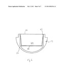 Lip Balm Container with Product Insert diagram and image