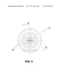 Plastic Container Having Tapered Vacuum Panels diagram and image