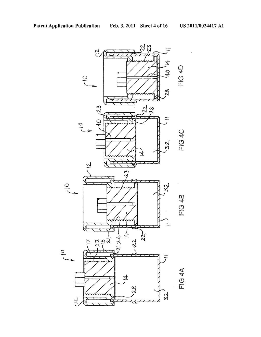 Container having a Changeable Sealed Volume - diagram, schematic, and image 05