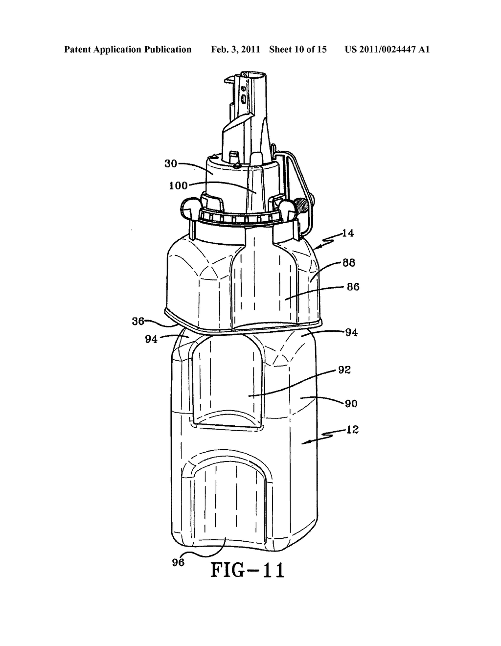 COUNTER MOUNTED DISPENSING SYSTEM - diagram, schematic, and image 11