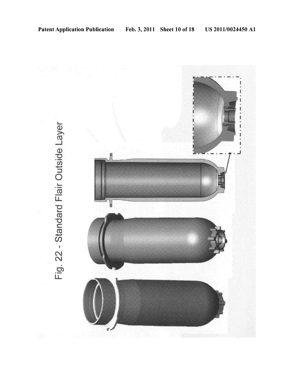 Composite container and method for manufacturing same (