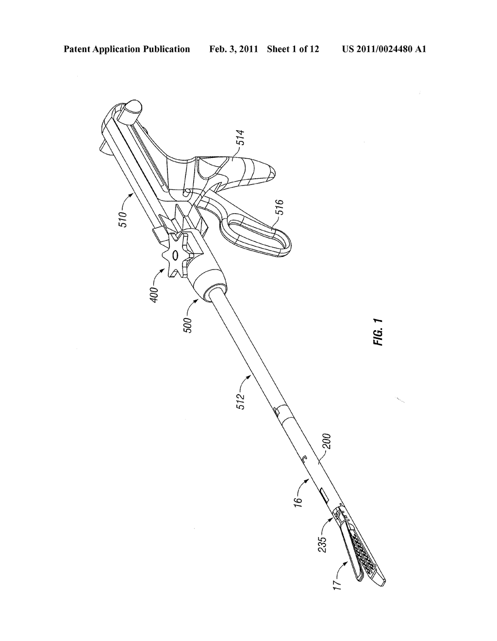 Surgical Instrument with Articulating Tool Assembly - diagram, schematic, and image 02