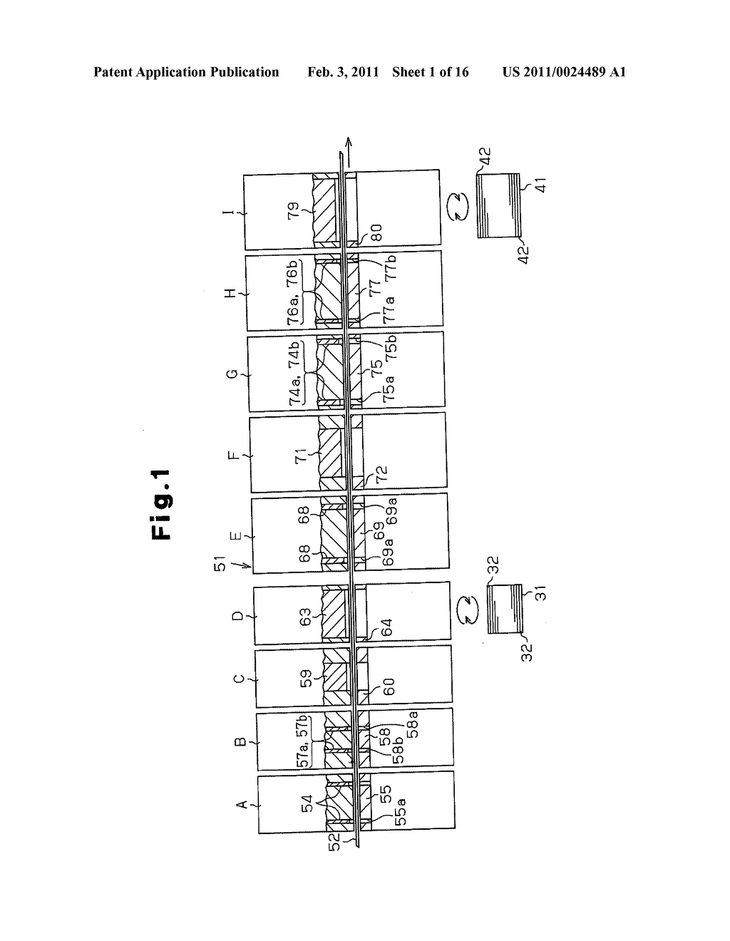 METHOD FOR PUNCHING BEFORE PERFORMING ROTATED LAMINATION - diagram, schematic, and image 02