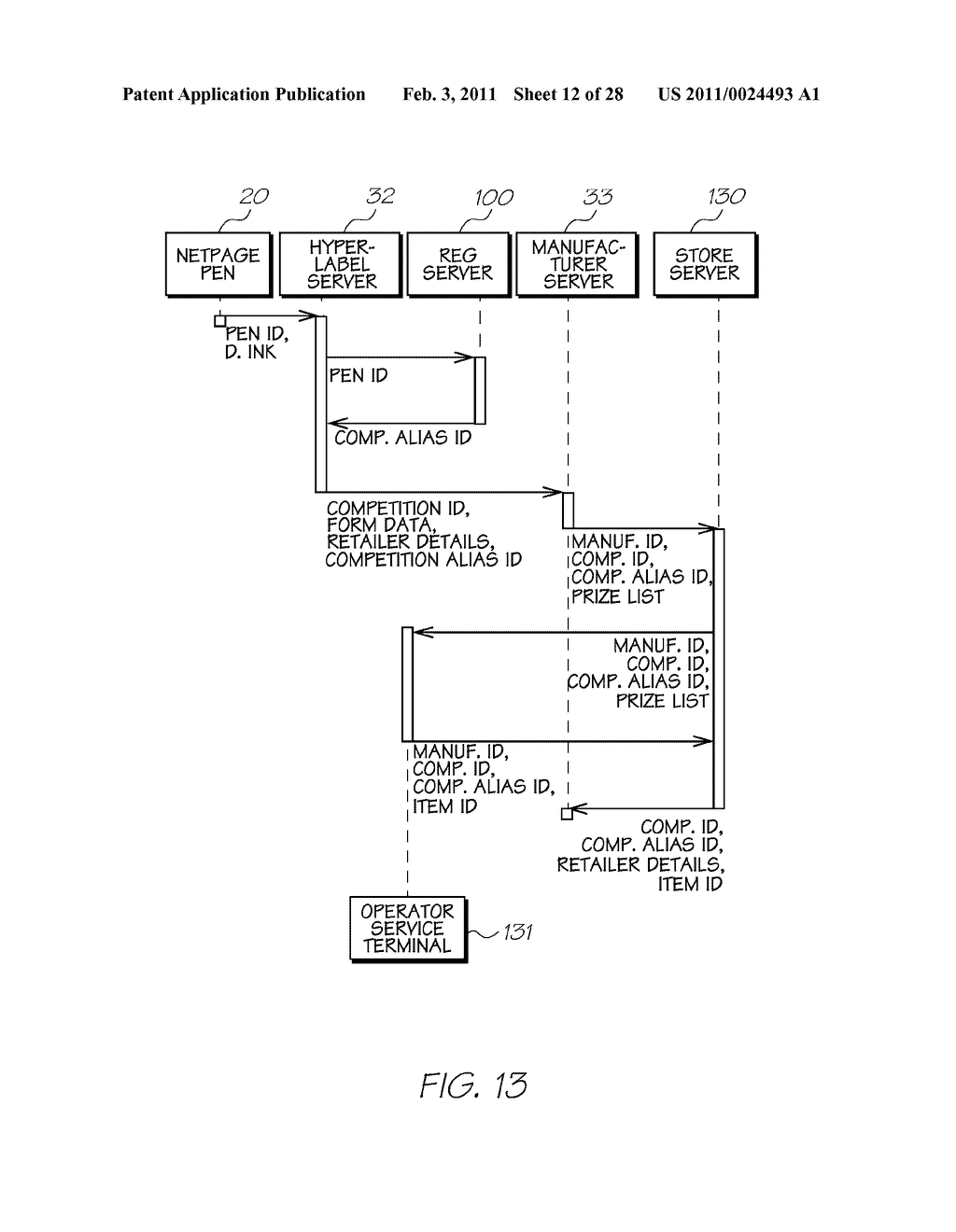 SYSTEM FOR PROVIDING ANONYMOUS COMPETITION ENTRY - diagram, schematic, and image 13