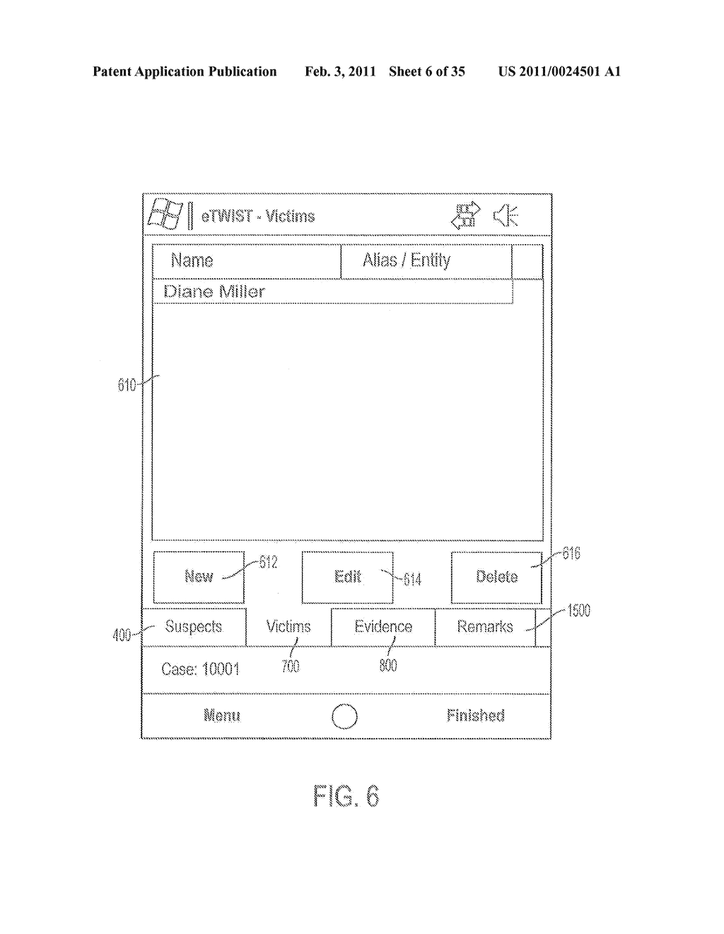 Systems and Methods for the Tracking of Evidence - diagram, schematic, and image 07