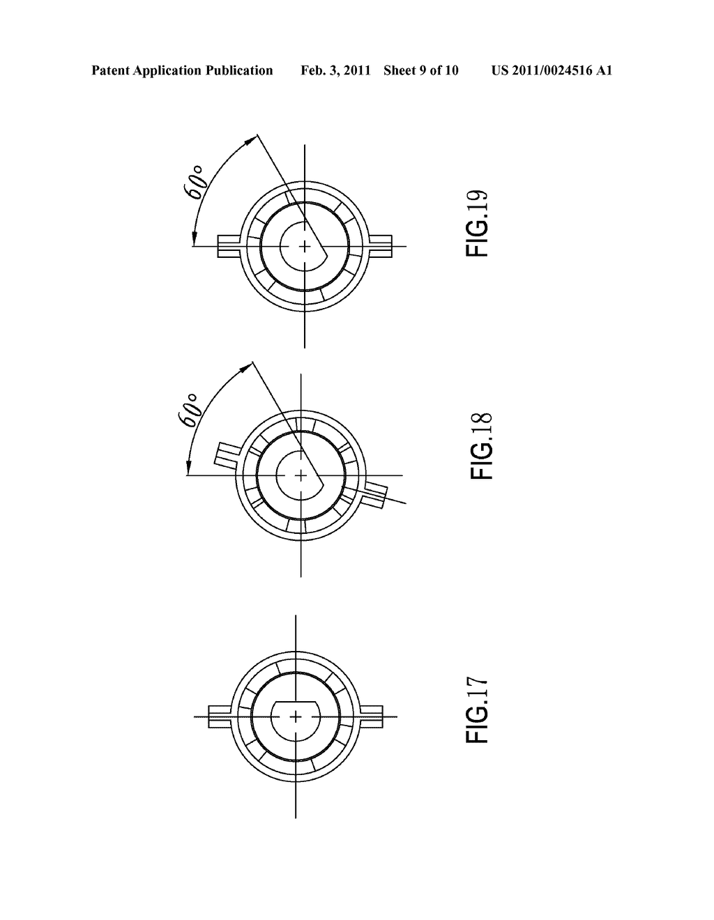 HAND HELD SHOWER WITH A BUTTON SWITCHING MECHANISM FOR SWITCHING SPRAY PATTERNS - diagram, schematic, and image 10