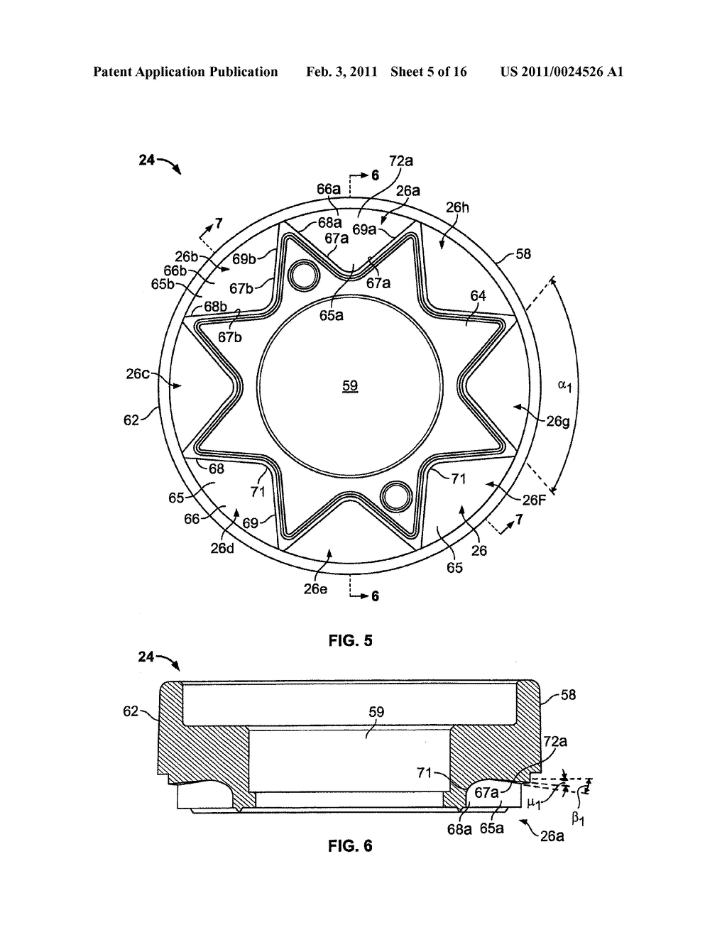 Spray Nozzle With Selectable Deflector Surfaces - diagram, schematic, and image 06