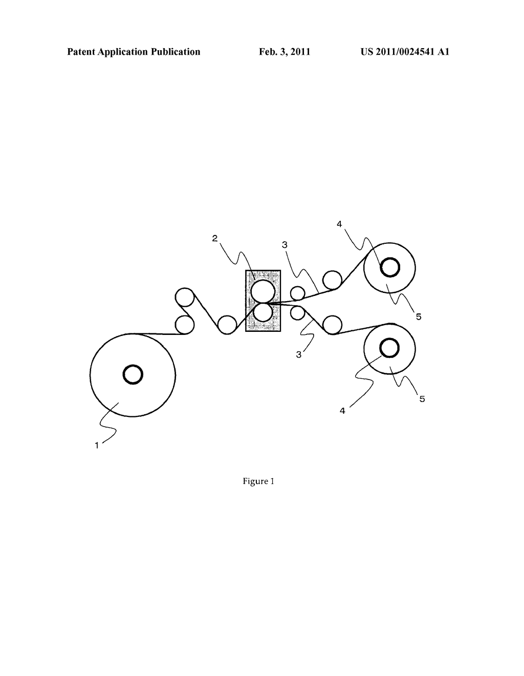 METHOD OF WINDING TAPE-LIKE MULTI-LAYER FILM AND WOUND ARTICLE OF TAPE-LIKE MULTI-LAYER FILM - diagram, schematic, and image 02