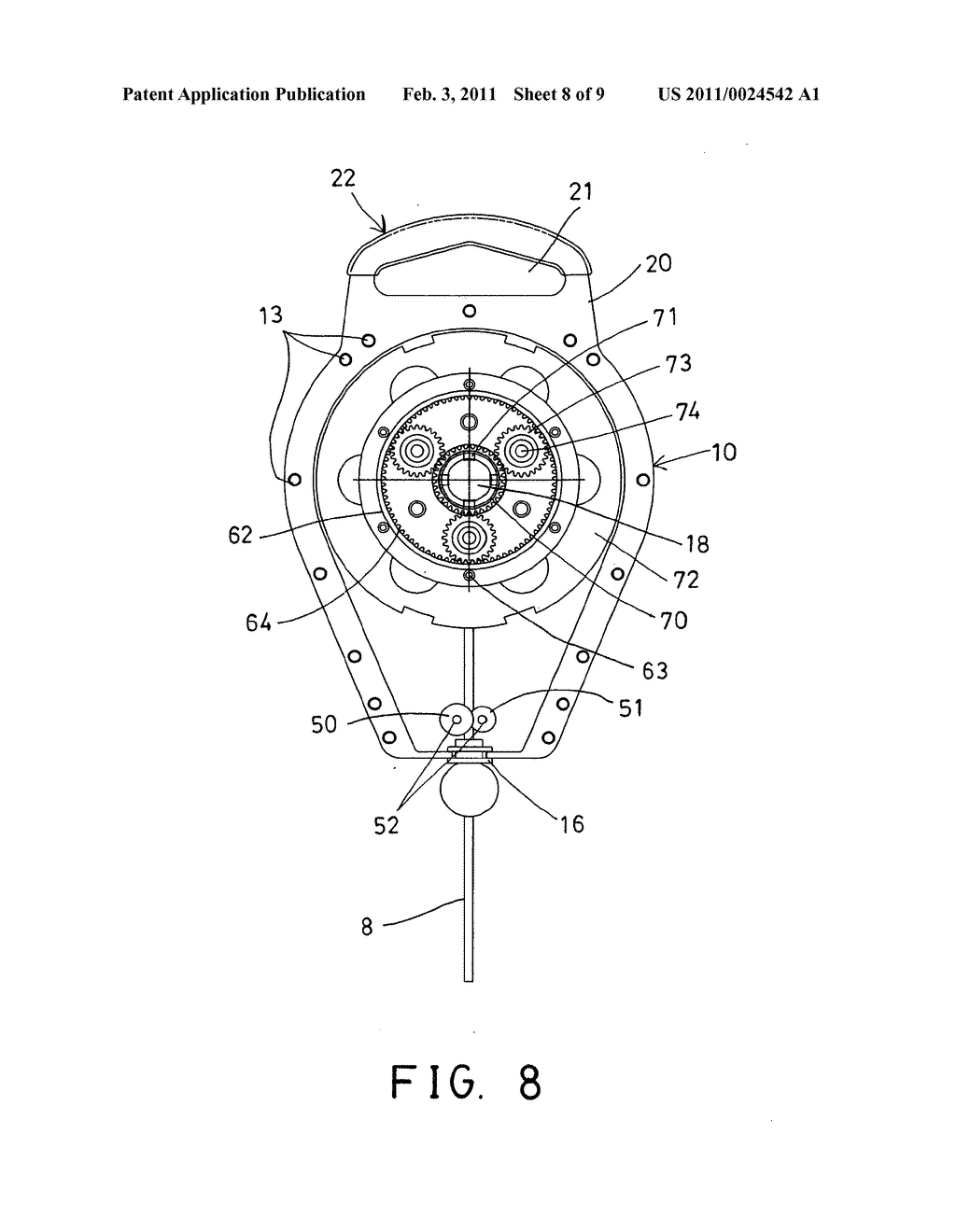 Rope breaking device - diagram, schematic, and image 09