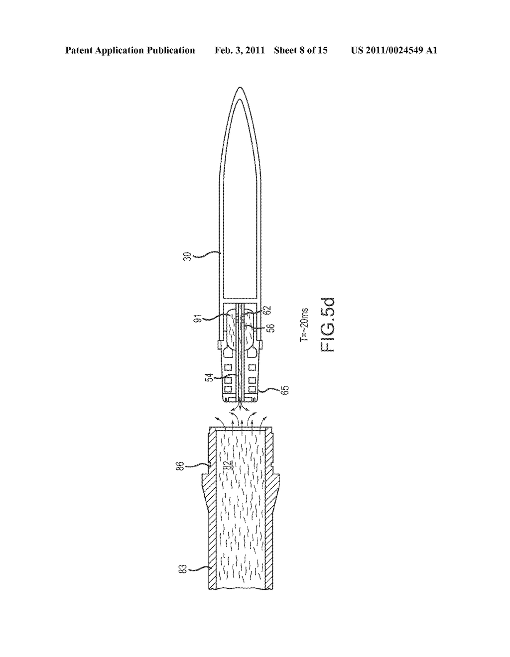 DEPLOYABLE FAIRING AND METHOD FOR REDUCING AERODYNAMIC DRAG ON A GUN-LAUNCHED ARTILLERY SHELL - diagram, schematic, and image 09