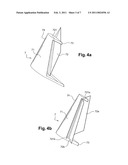 Aircraft with yaw control by differential drag diagram and image