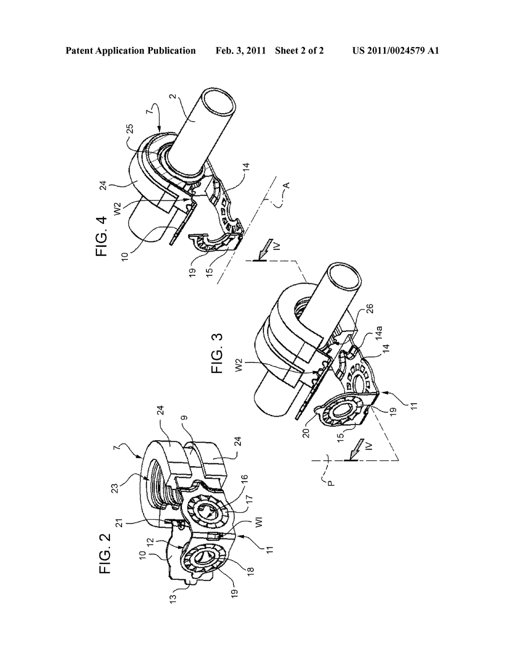 BRACKET FOR ATTACHING HOSES - diagram, schematic, and image 03