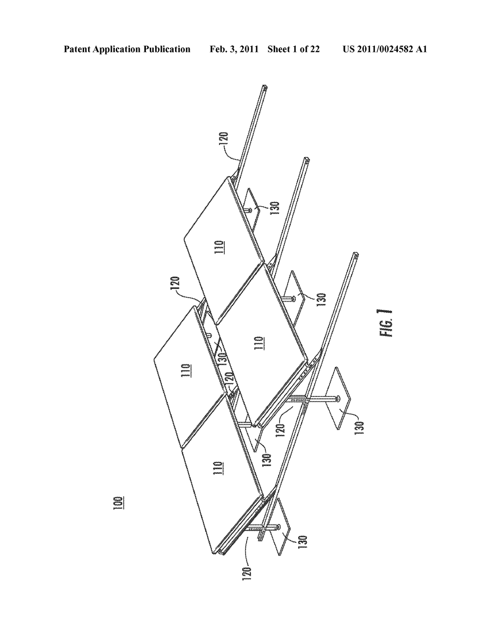 GROUND MOUNTED SOLAR MODULE INTEGRATION SYSTEM - diagram, schematic, and image 02