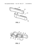 Hardware for Mounting Glass Panels or Similar Structures diagram and image