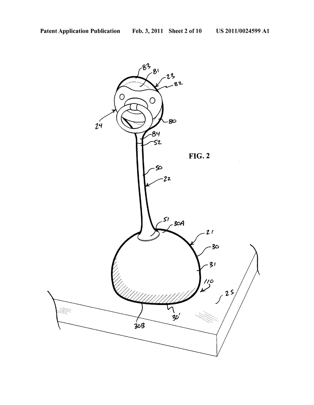 PACIFIER HOLDER - diagram, schematic, and image 03