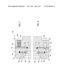 TRUNNION-MOUNTED BALL VALVE WITH A FLEXIBLE VALVE SEAT diagram and image