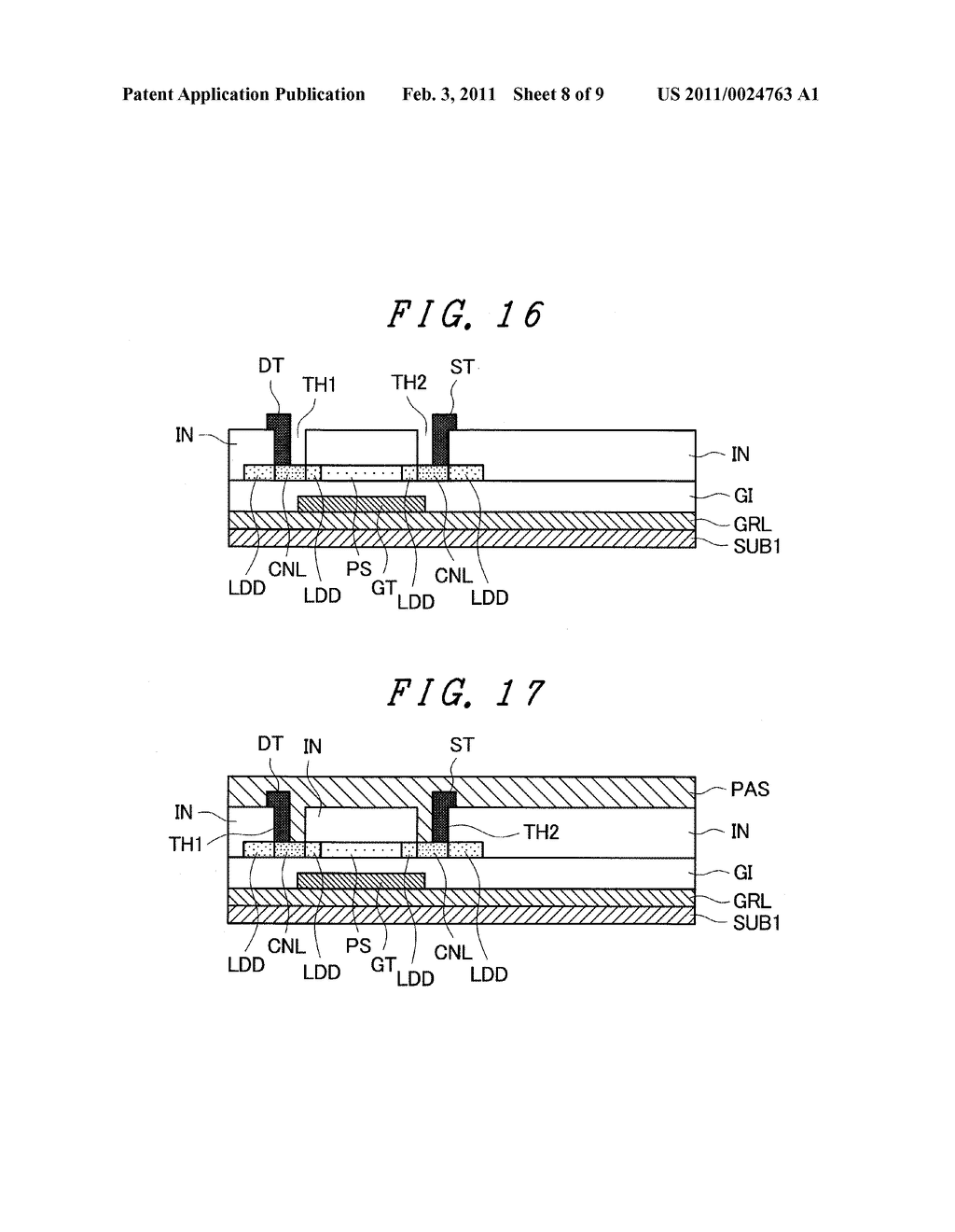 DISPLAY DEVICE AND MANUFACTURING METHOD THEREOF - diagram, schematic, and image 09