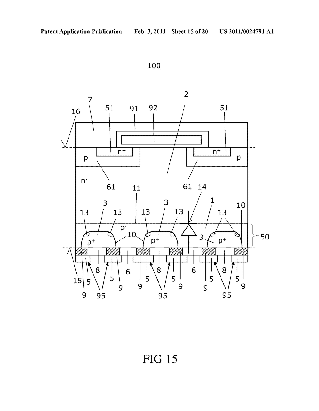 BIPOLAR SEMICONDUCTOR DEVICE AND MANUFACTURING METHOD - diagram, schematic, and image 16