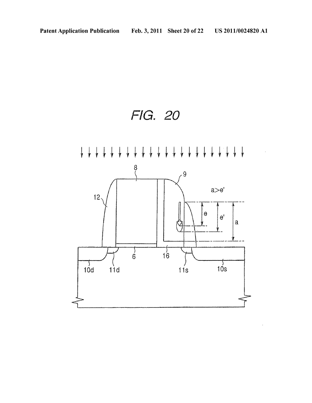 METHOD OF MANUFACTURING A NONVOLATILE SEMICONDUCTOR MEMORY DEVICE, AND A NONVOLATILE SEMICONDUCTOR MEMORY DEVICE - diagram, schematic, and image 21