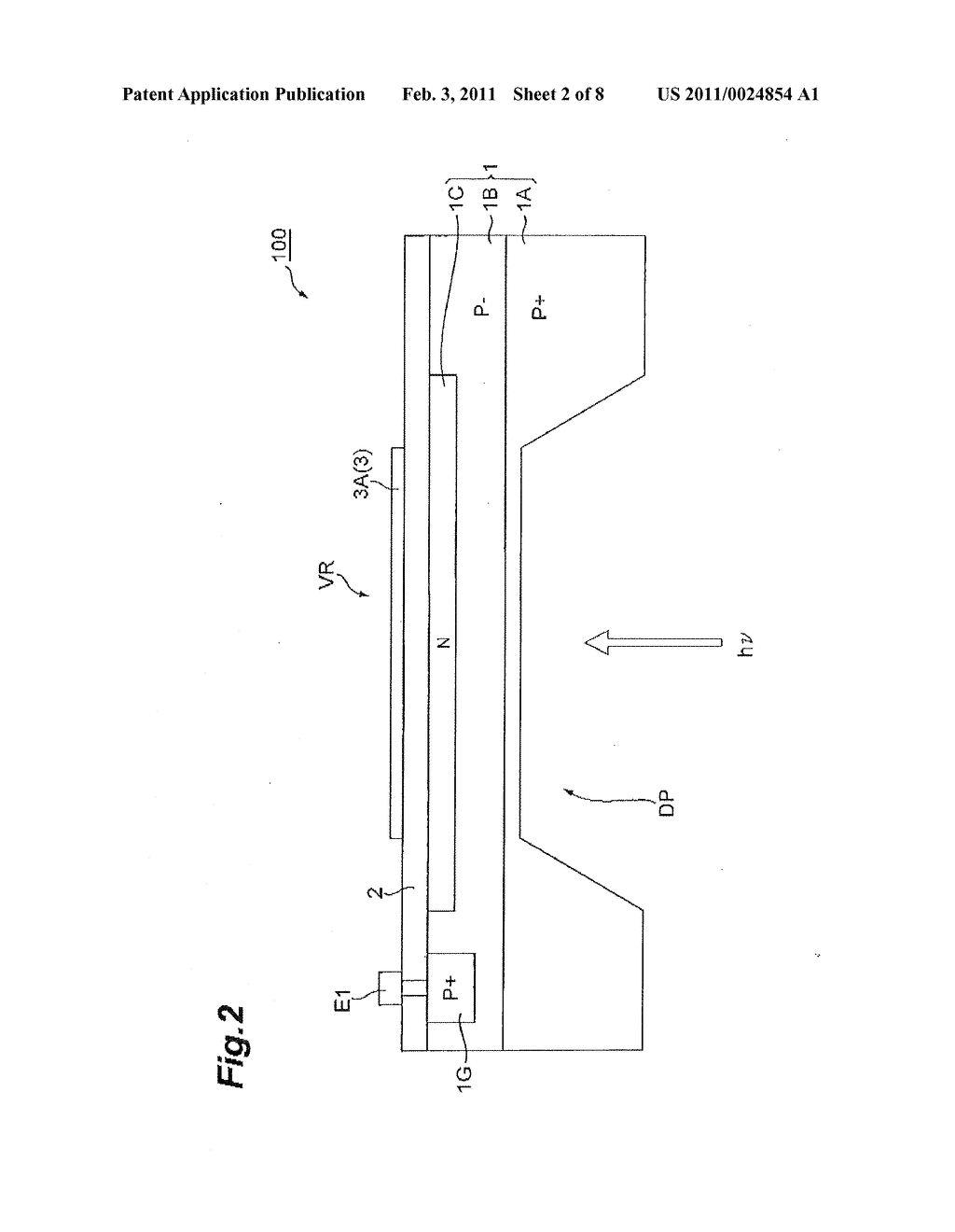 SOLID-STATE IMAGE SENSING DEVICE CONTAINING ELECTRON MULTIPLICATION FUNCTION - diagram, schematic, and image 03