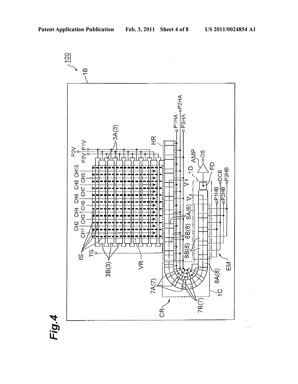 SOLID-STATE IMAGE SENSING DEVICE CONTAINING ELECTRON MULTIPLICATION FUNCTION - diagram, schematic, and image 05