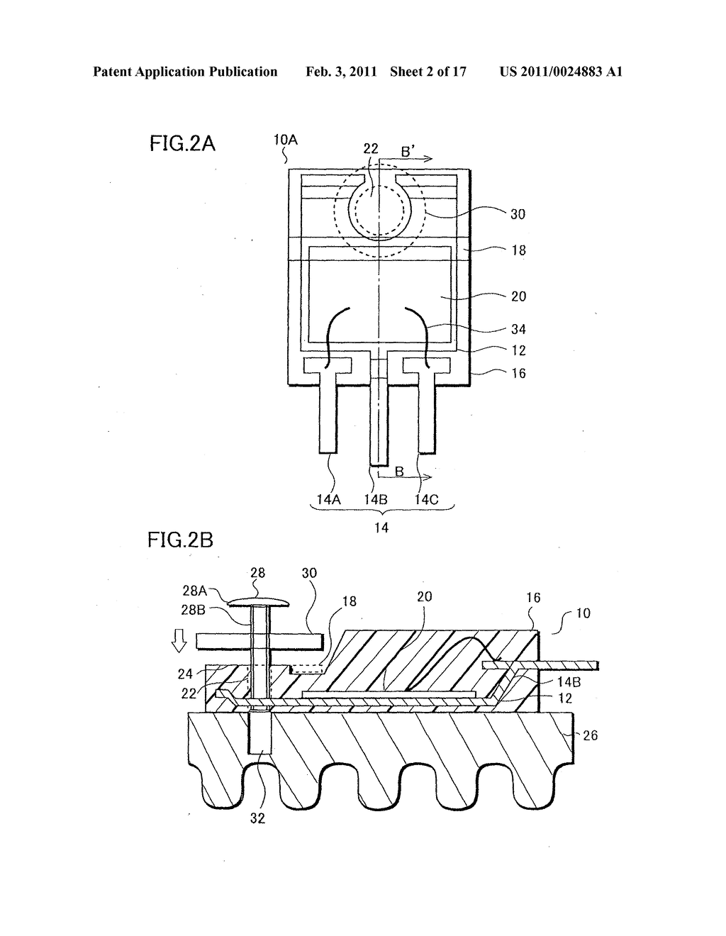 SEMICONDUCTOR DEVICE, SEMICONDUCTOR MODULE, METHOD FOR MANUFACTURING SEMICONDUCTOR DEVICE, AND LEAD FRAME - diagram, schematic, and image 03