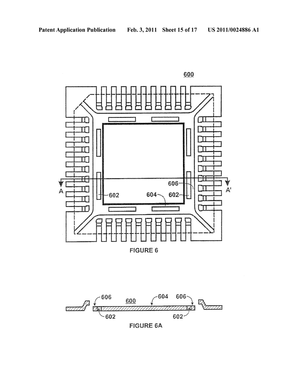 SEMICONDUCTOR DEVICE PACKAGE HAVING FEATURES FORMED BY STAMPING - diagram, schematic, and image 16