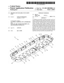 Molded and Stackable Evacuation Sled diagram and image