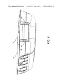 Molded and Stackable Evacuation Sled diagram and image