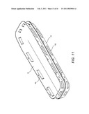 Molded and Stackable Evacuation Sled diagram and image