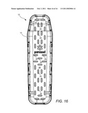 Molded and Stackable Evacuation Sled diagram and image