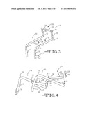 Wheelchair Frame and Wheelchair with Cross-Brace diagram and image