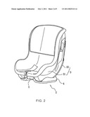 Adjustable Child Safety Seat Assembly diagram and image