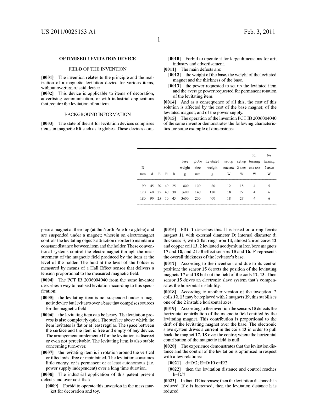 optimised levitation device - diagram, schematic, and image 06