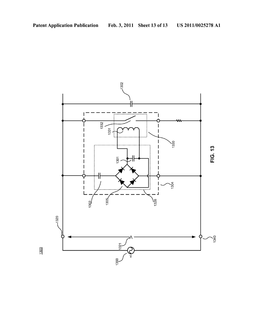 METHOD AND APPARATUS FOR IMPLEMENTING A POWER CONVERTER INPUT TERMINAL VOLTAGE DISCHARGE CIRCUIT - diagram, schematic, and image 14