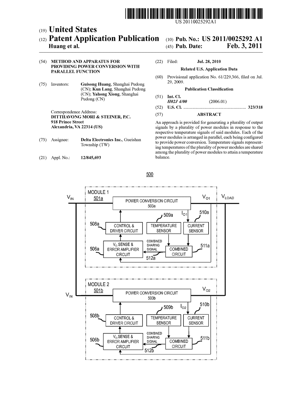 METHOD AND APPARATUS FOR PROVIDING POWER CONVERSION WITH PARALLEL FUNCTION - diagram, schematic, and image 01
