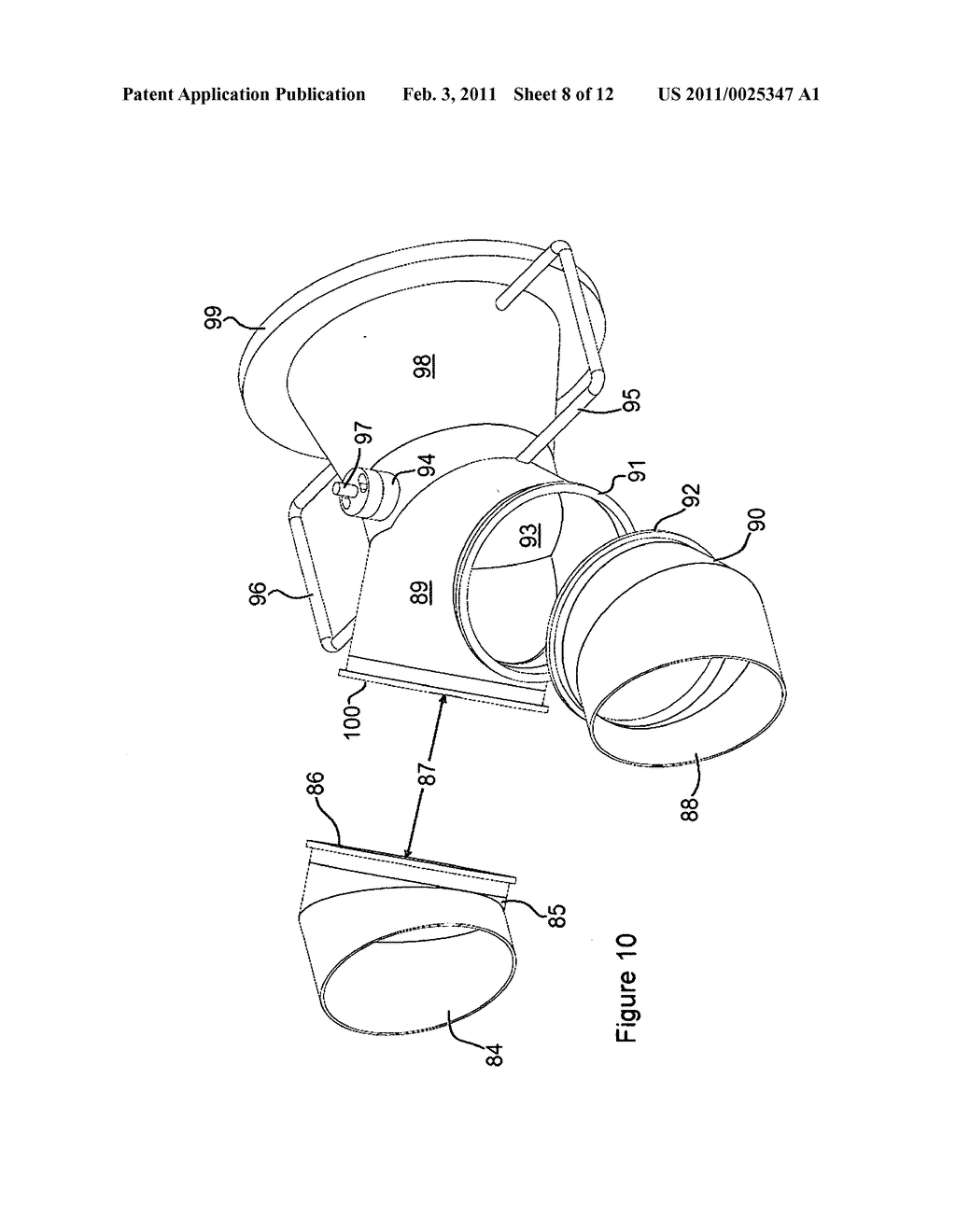 Guided wave cutoff spectroscopy using a cylindrical measurement cell - diagram, schematic, and image 09