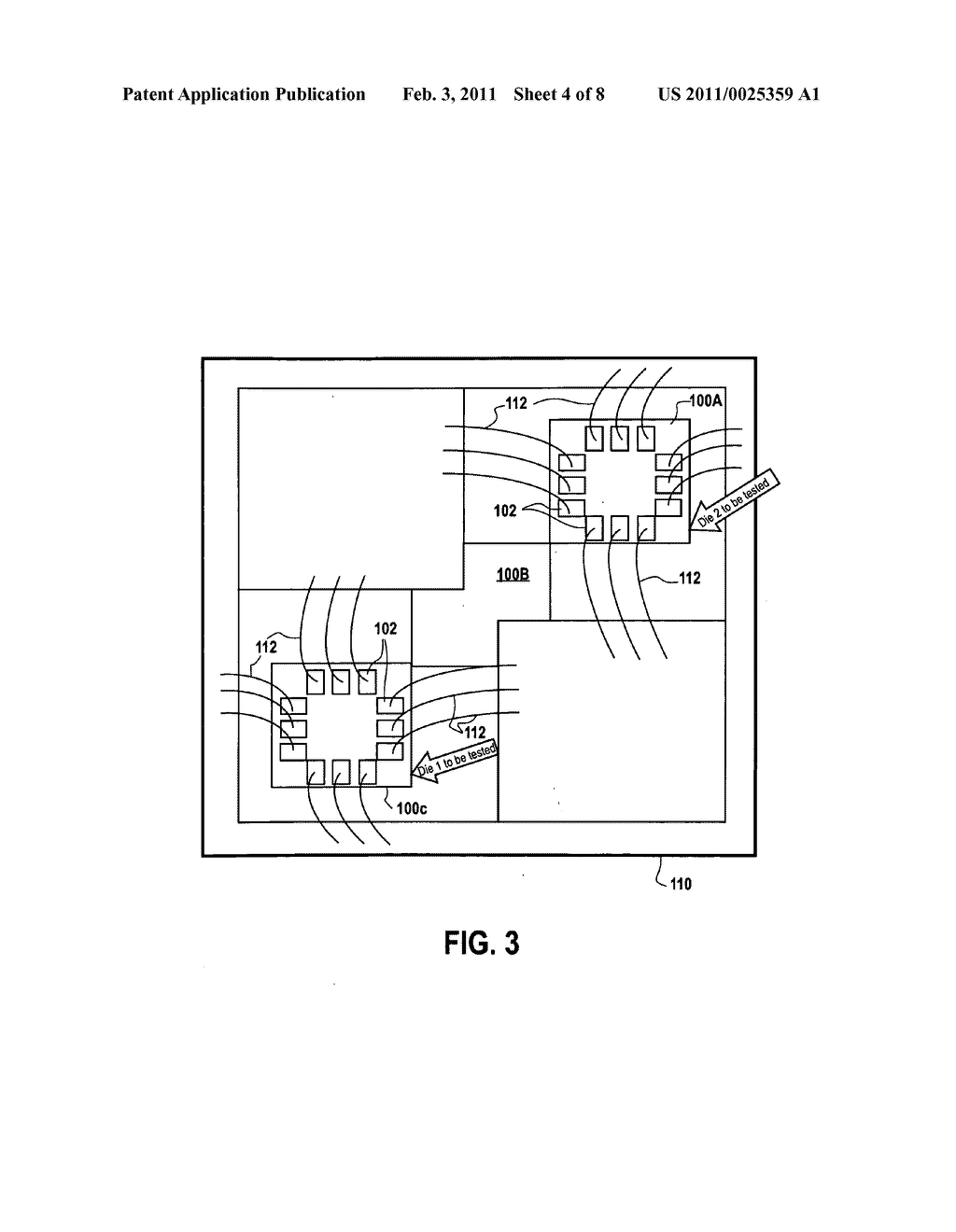 BOND AND PROBE PAD DISTRIBUTION - diagram, schematic, and image 05