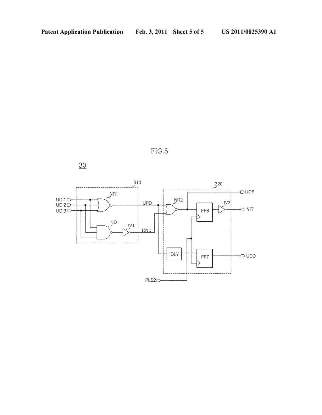 UPDATE CONTROL APPARATUS IN DLL CIRCUIT - diagram, schematic, and image 06