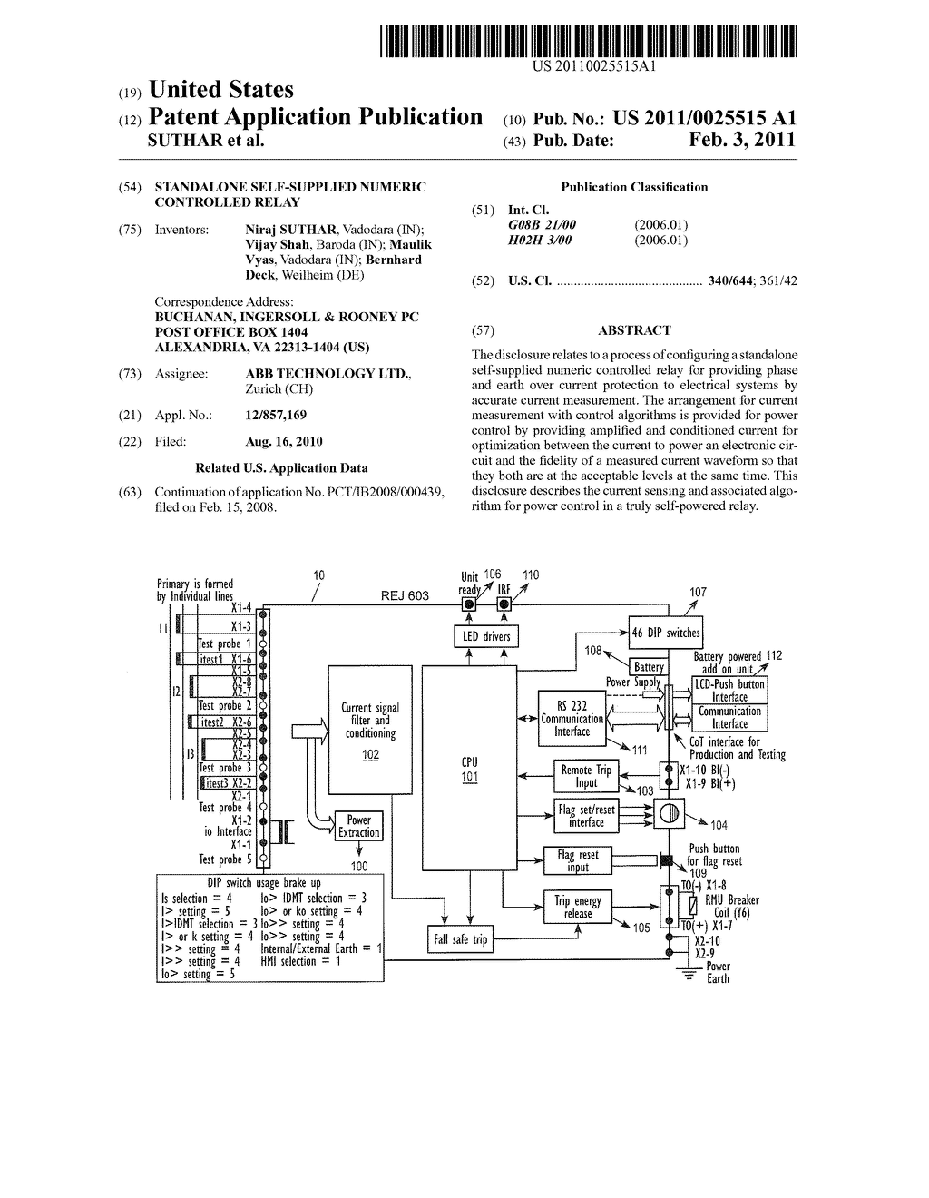 STANDALONE SELF-SUPPLIED NUMERIC CONTROLLED RELAY - diagram, schematic, and image 01