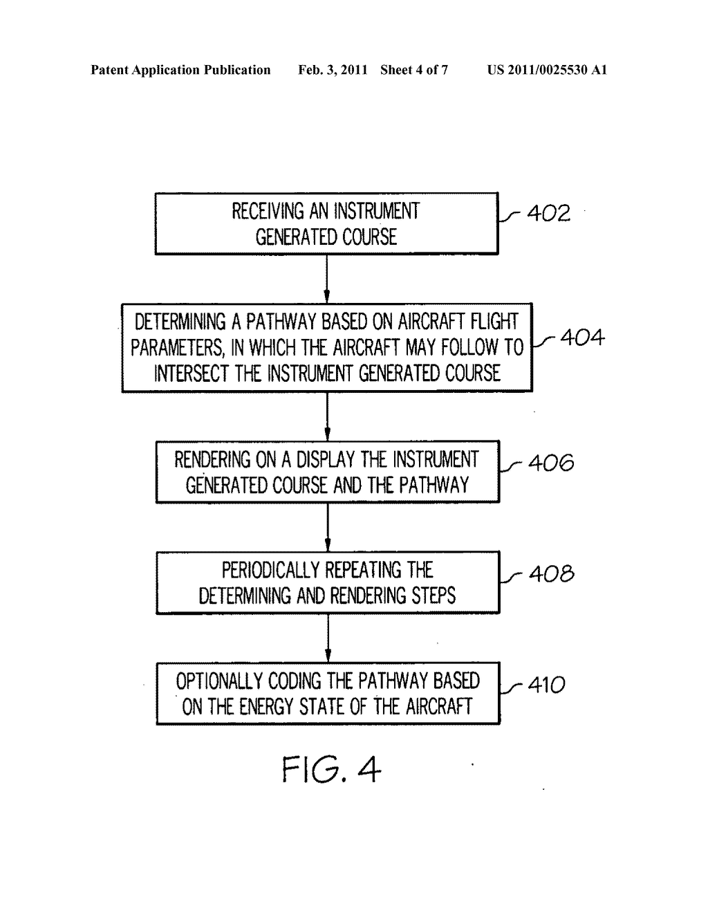 METHOD AND SYSTEM DISPLAYING A FLIGHT PATH TO INTERCEPT AN ILS GLIDE PATH - diagram, schematic, and image 05